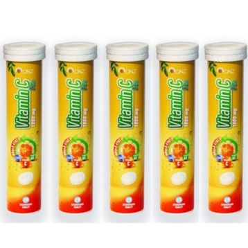 DNZ Vitamin C Plus 1000 mg 5x20 Efervesan Tablet
