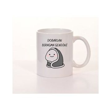 Dobarlan Bırakma Kendini Baskılı Kupa