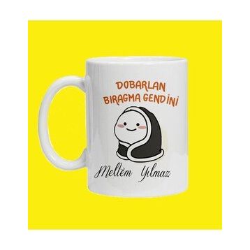 Dobarlan Bırakma Kendini Baskılı Kupa
