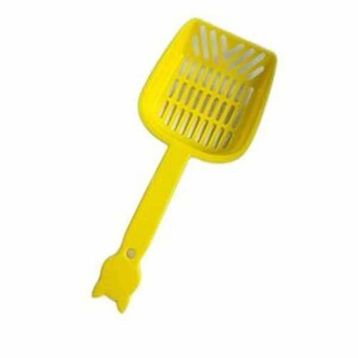 Doca 27 cm Sarı Pet Kedi Kumu Küreği