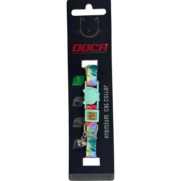 Doca Premium Rainbow 1.2x18-28 cm Kedi Boyun Tasması