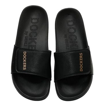 Dockers 226324 Siyah Günlük Cırtlı Erkek Terlik