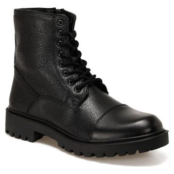 Dockers 229096 Siyah Hakiki Deri Erkek Bot