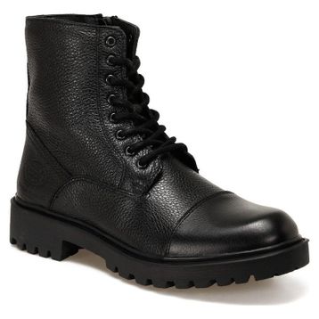 Dockers 229096 Siyah Hakiki Deri Erkek Bot
