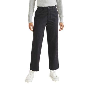 Dockers Original Khaki High Siyah Straight Fit Kadın Pantolon