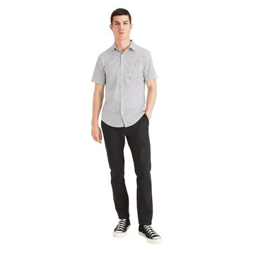 Dockers Smart 360 Comfort Knit Chino Siyah Slim Fit Erkek Pantolon