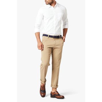 Dockers Smart 360 Flex Workday Bej Slim Fit Erkek Pantolon