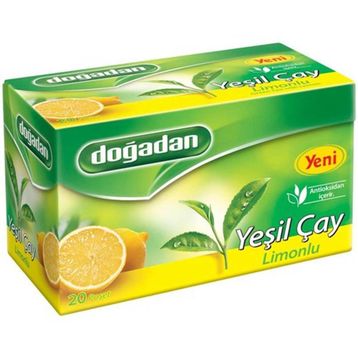 Doğadan 20'li Limonlu Yeşil Çay