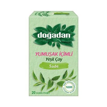 Doğadan 20'li Yumuşak İçimli Sade Yeşil Çay
