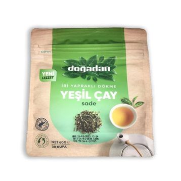 Doğadan 60 gr Sade Dökme Yeşil Çay (12 adet)
