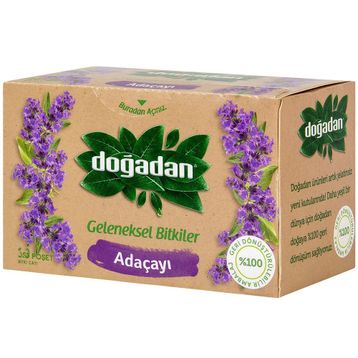 Doğadan Adaçayı 18'li Bitki Çayı (12 adet)