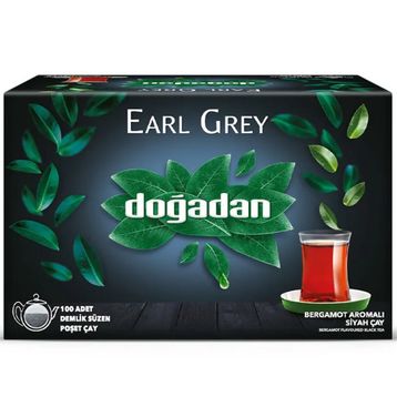 Doğadan Earl Grey 100'lü 3.2 gr Demlik Poşet Çay
