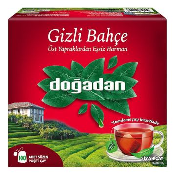 Doğadan Gizli Bahçe 100'lü Bardak Poşet Çay