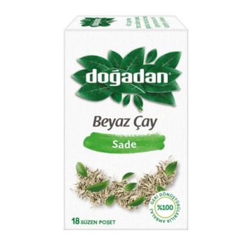 Doğadan Sade Bardak Poşet 18'li Beyaz Çay