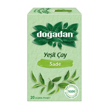 Doğadan Sade Bardak Poşet 18'li Yeşil Çay