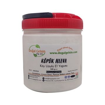 Doğal Gelsin 500 gr Meşhur Coğrafi İşaretli Kütahya Köpük Helva