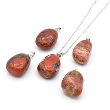 Doğal Jasper 005 Kolye Ucu