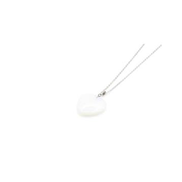 Doğal Kalp Opal 002 Kolye Ucu