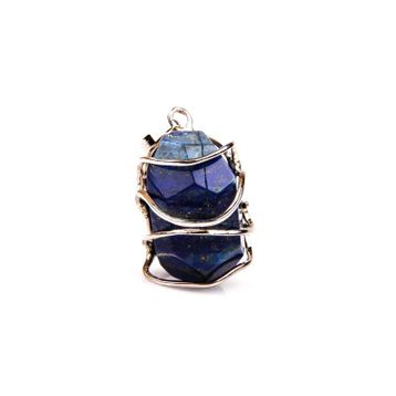 Doğal Lapis Lazuli Kolye Ucu