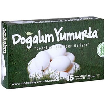 Doğalım 15'li Orta Boy Yumurta 53-62 gr