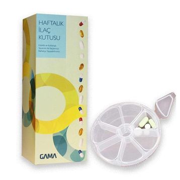 Doğan 10'lu Paket Haftalık İlaç Kutusu
