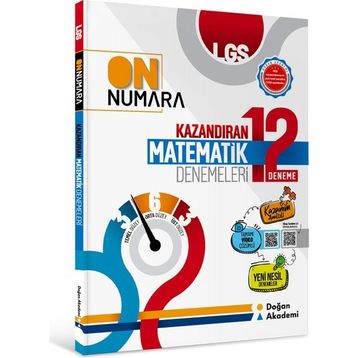 Doğan Akademi Lgs On Numara Matematik Branş Denemeleri
