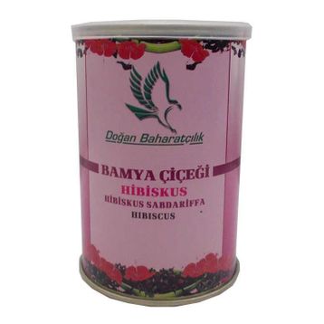 Doğan Baharat 100 gr Teneke Hibiskus Bamya Çiçeği