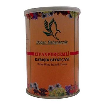 Doğan Baharat Civanperçemli 100 gr Karışık Teneke Çay