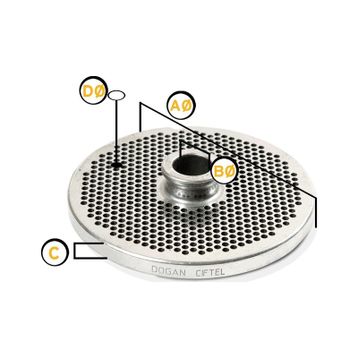 Doğan Çiftel No:32 16 mm Kıyma Makinesi Aynası