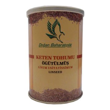 Doğan Öğütülmüş Doğal 150 gr Teneke Kutu Keten Tohumu