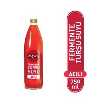 Doğanay 750 ml Acılı Turşu Suyu Cam