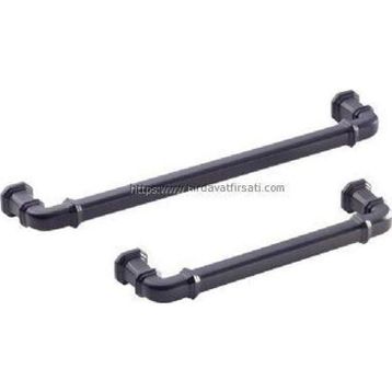 Doğanlar Gusto Siyah 128 mm Mobilya Kulbu