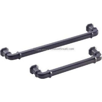 Doğanlar Gusto Siyah 128 mm Mobilya Kulbu