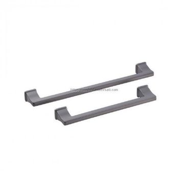 Doğanlar Techno Antrasit 160 mm Mobilya Kulbu