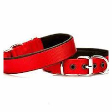 Doggie DSBT-5010L-KRMZ 5x60-70 cm Kırmızı Konfor Seri Dokuma Köpek Boyun Tasması