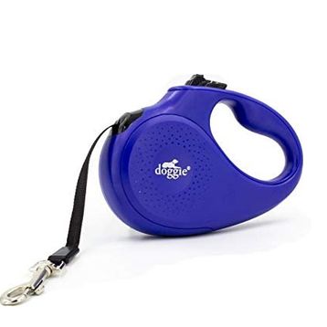 Doggie Master Seri M Blue Otomatik Köpek Tasması