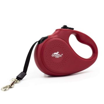 Doggie Master Seri M Red Otomatik Köpek Tasması