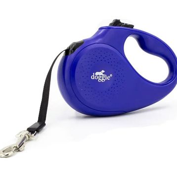 Doggie Master Seri S Blue Otomatik Tasması