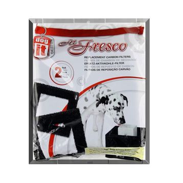 Dogit 2 Adet AI Fresco 90200 Köpek Su Kapları için Yedek Filtre Kartuşu