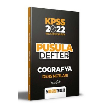 Doğru Tercih 2022 KPSS Coğrafya Pusula Defter Ders Notları