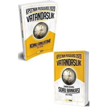 Doğru Tercih Yayınları 2020 KPSS'nin Pusulası Vatandaşlık Konu Soru Seti