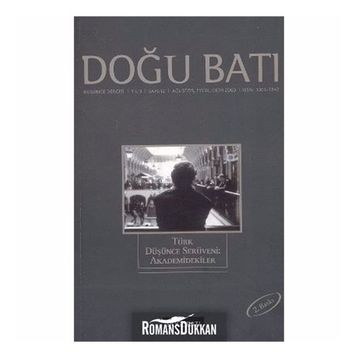 Doğu Batı Düşünce Dergisi Sayı: 12 Akademidekiler