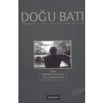 Doğu Batı Düşünce Dergisi Sayı: 12 Akademidekiler
