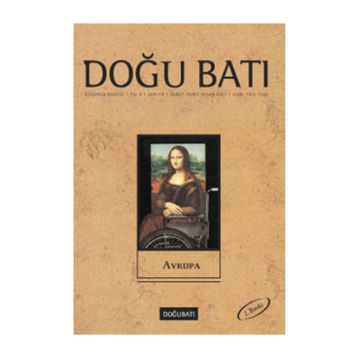 Doğu Batı Düşünce Dergisi Sayı: 14 Avrupa