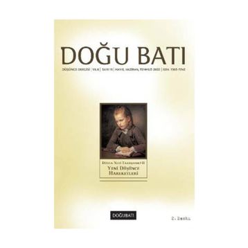Doğu Batı Düşünce Dergisi Sayı: 19 Yeni Düşünce Hareketleri