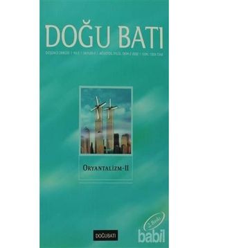 Doğu Batı Düşünce Dergisi Sayı: 20 Oryantalizm - 2 - Kolektif