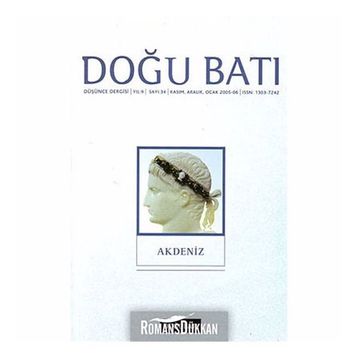 Doğu Batı Düşünce Dergisi Sayı: 34 Akdeniz - Kollektif