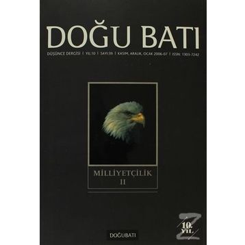Doğu Batı Düşünce Dergisi Sayı 39 Milliyetçilik 2 - Kolektif