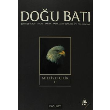 Doğu Batı Düşünce Dergisi Sayı 39 Milliyetçilik 2 - Kolektif