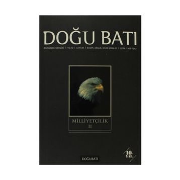 Doğu Batı Düşünce Dergisi Sayı 39 Milliyetçilik 2 - Kolektif